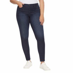 Jessica Simpson | High Rise Women's Skinny Jeans | Dark Blue | Size 16/33